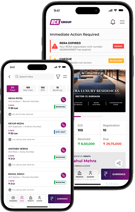 AbsoluteCX AI-Powered Real Estate CRM Mobile App