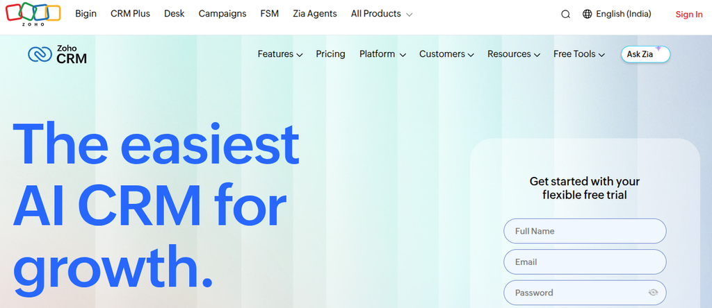 Zoho CRM